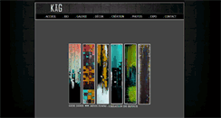Desktop Screenshot of kgartiste.com